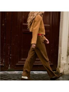 🍂 Zara Collection Corduroy Pants Size 6